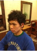 メンズ必見!アシメパーマ♪♪