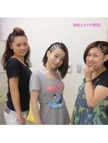 エクステ専門店ミキ 横浜店(MIKI) イベントヘアセット☆学生時代デザインコーンロウ