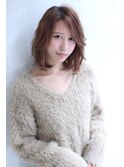 とろみカール斜めバングミディ