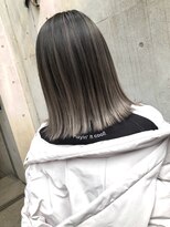 メリー(merry craftsman's factory) バレイヤージュハイライトことりベージュアッシュグレージュ