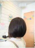 +*~ナチュラル前下がりボブ~*+