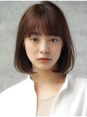 前髪あり大人内巻きボブ20代30代40代【AIN.表参道】川原大地
