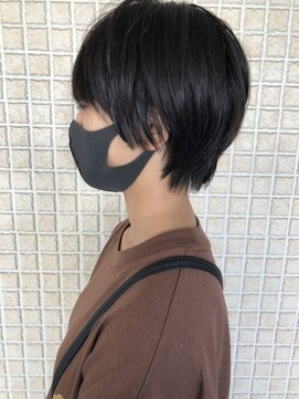 アルム(hair salon Alum) 『 マッシュショート×ツヤ黒髪 』学生にも人気のスタイル♪