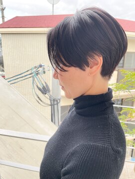オーシャン(Ocean) 刈り上げ女子/前下がりボブ/美シルエット/ボブカット
