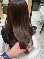 マッシュアンドマッシュアヴェダ ららぽーと福岡店(mash&mash AVEDA)&nbsp;【髪質改善】赤み消し色もちブラウン３０/４０代　担当　高橋