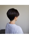 刈り上げマッシュショート