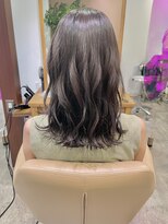 インビテーション 名古屋(invitation)&nbsp;◎ミディアムワンレングス/セピアグレージュ