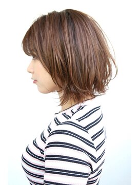 ヘアメイク イズム(HAIR MAKE ism) 【ism 千葉】シースルーボブS