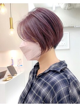 セルン(cerne) 【ショートボブピンクバイオレット】