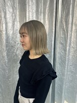 ステップボーンカット トーキョー(STEP BONE CUT TOKYO) 【ステップボーンカット】外ハネスタイル/ボブカット/くびれヘア