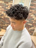 ネオリーブシェリエ 浅草店(Neolive cherie)&nbsp;ショートハーパー　メンズパーマ 10代20代30代