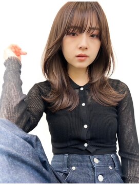 ジルブラン 錦糸町(JIL BLAN) 脱白髪染めハイライトイルミナカラーオージュアベージュカラー