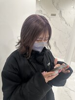 クララ ヒロシマ(CLALA Hiroshima) 髪質改善ラベンダーアッシュ♪