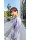 ハンサムショート/センターパート/20代30代40代50代