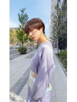 ハルキミナト ジャパン ヨコハマ(HARUKI MINATO japan YOKOHAMA)&nbsp;ハンサムショート/センターパート/20代30代40代50代