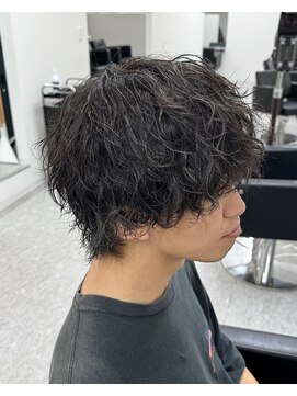 ブライト(BRIGHT) ［BRIGHT］マッシュウルフ×ツイスパ［静岡/メンズ/静岡駅］