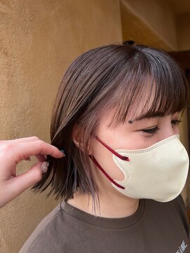 オール 西大寺店(oar) inner/インナーカラー@ホワイトベージュ