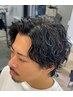 メンズカット＋ナチュラルパーマ12100円→7000円