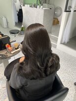 ルモ(Lumo)&nbsp;【MIHO】オリーブグレージュ×セミロング