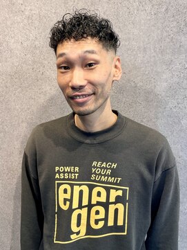 フジヤマバーバーショップ アジト(FUJIYAMA BARBER SHOP ajito) ラムパーマ【藤本ユースケ】
