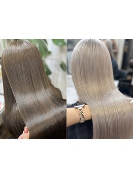 話題のミネコラTRで質感矯正*ワンランク上の髪質改善を[ダブルカラー/シールエクステ/髪質改善/心斎橋]