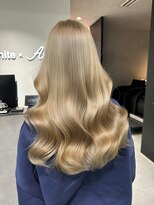 オフホワイト 大阪店(Off-White)&nbsp;ブリーチカラー/ベージュカラー/レイヤーカット