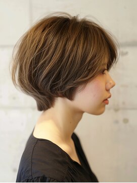 アルトリスト(Altruist Aging×HAIR&SPA) ☆イメチェンピンクベージュアンブレラカラー前髪クールショート