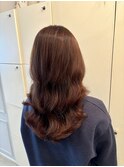 コテ巻き風パーマ