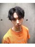 メンズカット＋パーマ＋最高級TOKIOインカラミトリートメント￥19030→15300