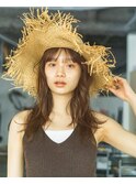 透暗ベージュヘアカラー
