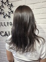 ヘア スパ ビューティー エールフォルム(HAIR SPA BEAUTY YELLFORME)&nbsp;ミディアムレイヤー×ブルージュ