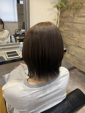 レガロヘアアトリエ(REGALO hair atelier) くすみボブ