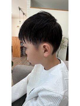 ツーブロック刈り上げ