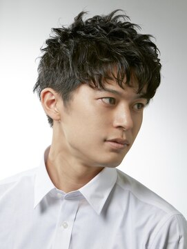 カインド 南青山(hair&make up KIND) ビジネス 爽やか ニュアンスパーマ ナチュラル ツーブロック