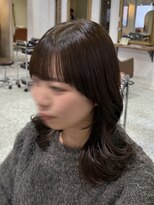 サンバイセライロ 千葉(SAN. by celilo)&nbsp;ミディアムレイヤー＊ショコラブラウン/千葉駅/MINA