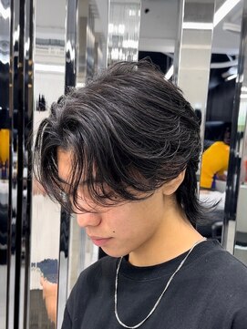 メンズヘアセンス 渋谷(MEN'S HAIR SENSE) ニュアンスパーマ/センターパート/メンズ/眉毛/フェザーパーマ