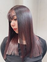 アリア イースト バイ エクラート 新宿東口店(ARiA east byECLART)&nbsp;艶髪× チェリーブラウンカラー