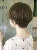 ひし形ショートボブ/ショートヘア/30代/40代/50代/60代/表参道