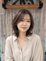 アース 熊本光の森店(HAIR&MAKE EARTH) 大人レイヤーボブ
