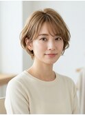 ゆるふわショートボブ