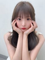 カシュカシュ 表参道(cache cache)&nbsp;Wカラーor10トーン以上で再現可能/ミントベージュカラー髪質改善