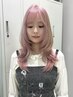 ケアブリーチ2回+カラー