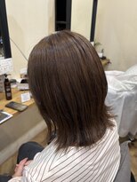 アルター(aL ter)&nbsp;黒髪メルティカラー ウルフミディシースルーバング 鎌取