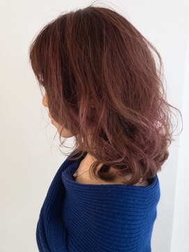 シエル ヘアーデザイン(Ciel Hairdesign) 【Ciel】イルミナカラーでコーラルピンクな春ヘア