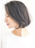 大人シンプルボブ