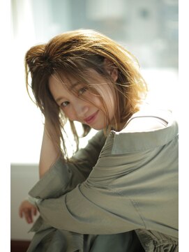 エンバイフラワー(enn by flower) 【Flower】外ハネ大人カジュアルボブ