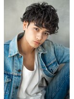 オースティン 錦糸町(AUSTIN)&nbsp;ビジネスツーブロックOK★かき上げトランクスヘアくせ毛風パーマ