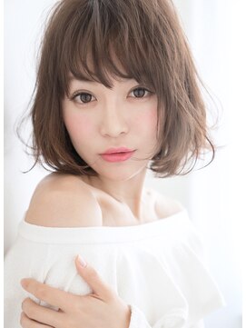 トッカ バイ クローネ 浦和(tocca by KRONE) 愛され☆ラフウェーブボブ