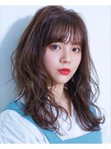 ローレイヤーカット×ナチュラルパーマ