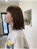 切りっぱなし風エアリーBob